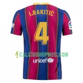 FC Barcellona Ivan Rakitic 4 Maglia Prima 2020/2021 Manica Corta